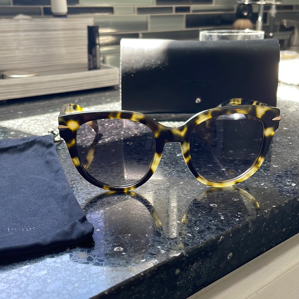 rag & bone tortoise sunglasses EUC